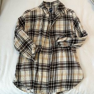 Gap plaid shacket
